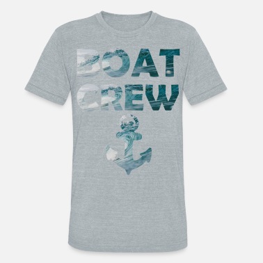 Boat Boot Crew - Unisex Tri-Blend T-Shirt