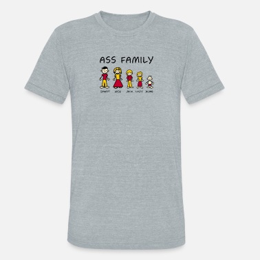 Men'sUnisex Funny Meet The Ass Family Short Sleeve T-Shirt  Gifts for men