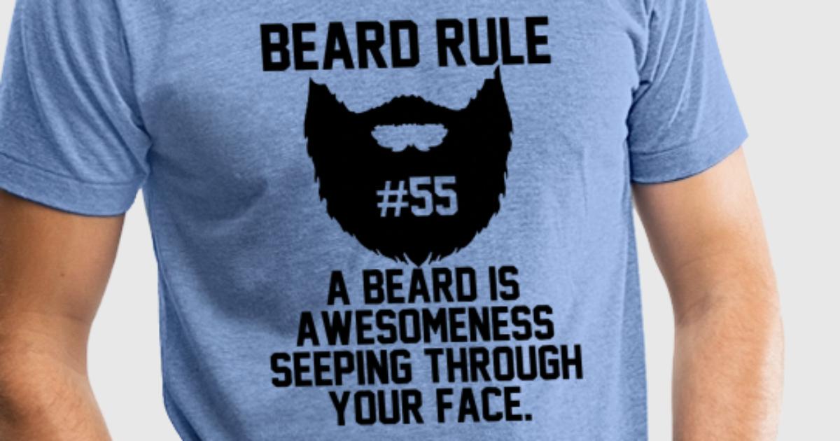Beard Rules by Geeking Outfitters | Spreadshirt