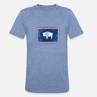 Wyoming Drapeau Standard Unisexe T-Shirt