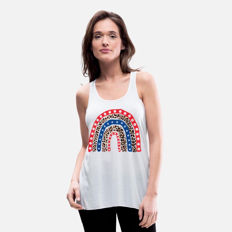 Independence Day tank Fourth Of July tank top Patriotic women tank,God Bless America 4th Of July tank Merica Sunglasses Women Flowy Tank