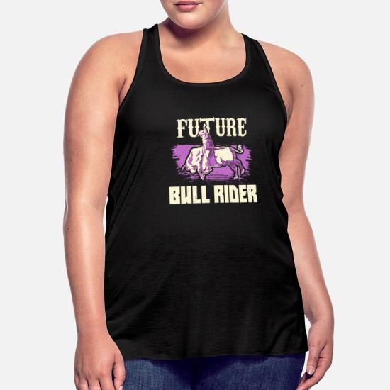 Women's Racerback Tank Bull Rider
