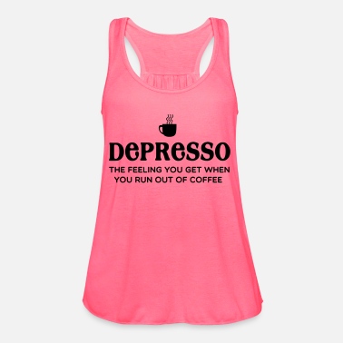 Depresso The Feeling You Got When You Run Out of Coffee Mens Tank Top