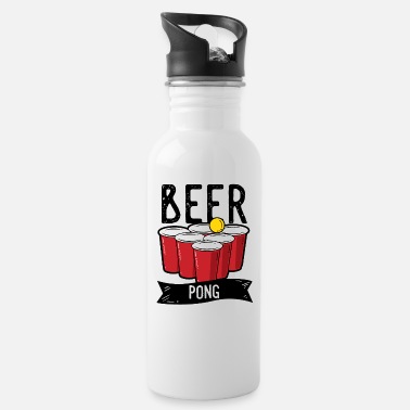 Drink Beer Pong Team Drinking Game Friends - Water Bottle