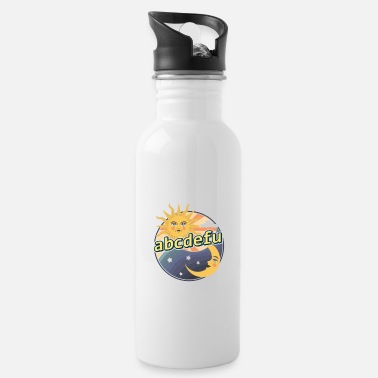 Soul abcdefu Positive Sarcastic Funny Trendy - Water Bottle