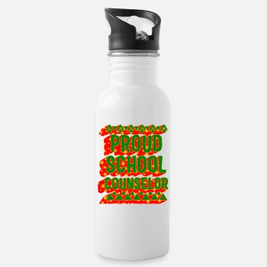 Equalizer Black History Month, Proud School Counselor, - Water Bottle