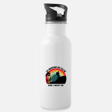 Hiking Hiking T Shirt design - Water Bottle