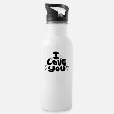 Love You Love You Love - Water Bottle