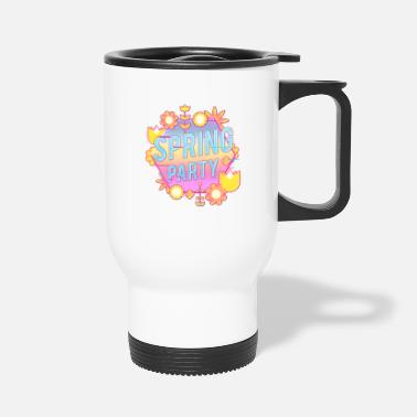 Party Spring Party Flower and Plants - Travel Mug