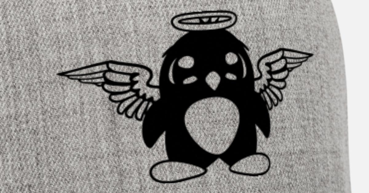 angel penguin sky dead death wing halo disguise cu' Snapback Cap |  Spreadshirt