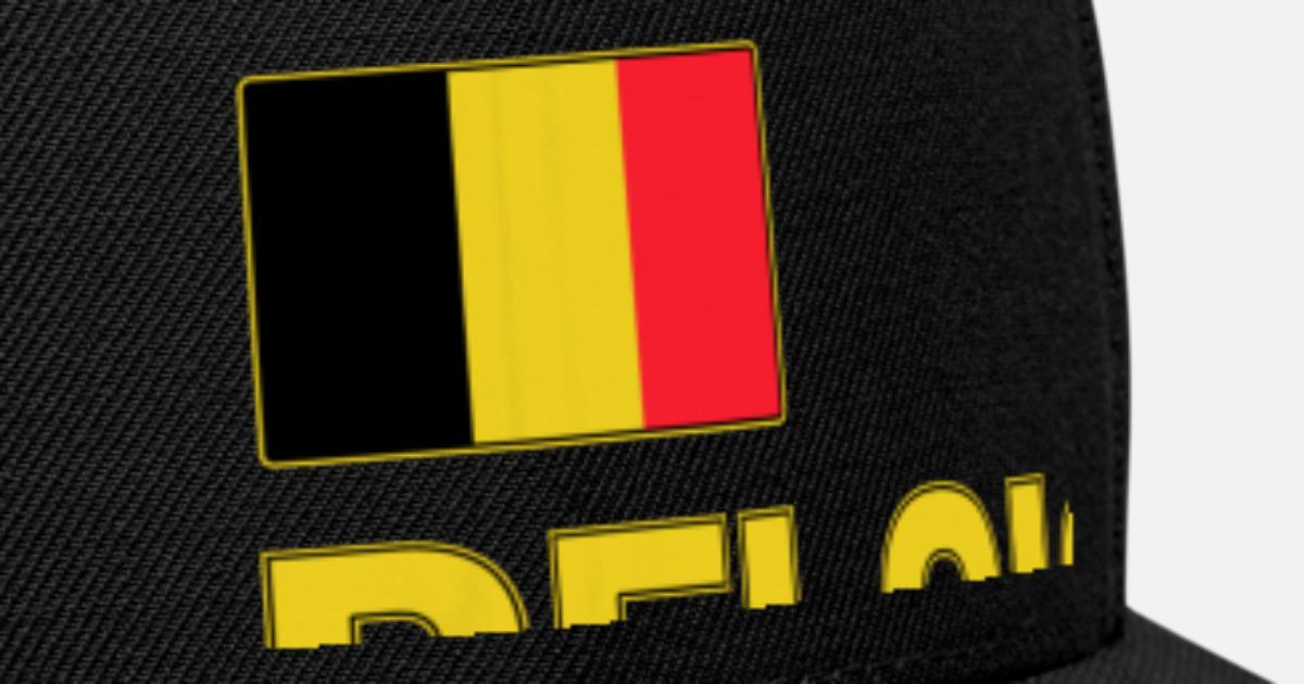 Belgique Les Diables Rouges Belgium Supporters Cap Spreadshirt