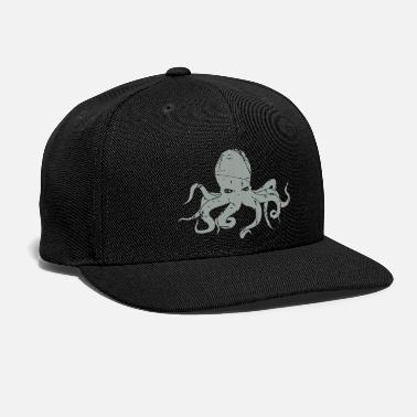 Xieadery Octopus Tentacles Flat Brim Baseball Cap Adjustable Snapback Trucker Hat Caps Hip Hop Hat