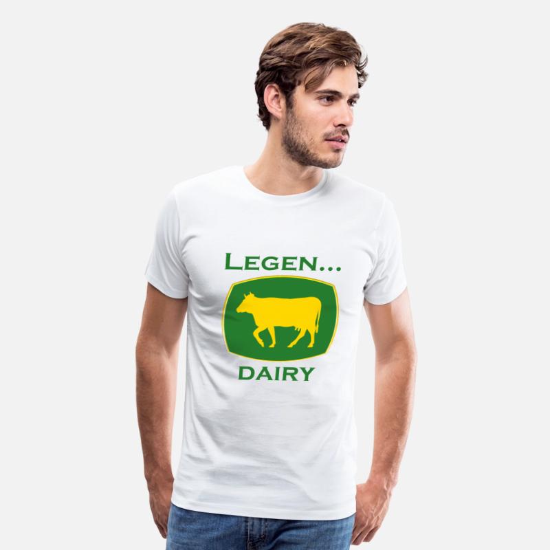 Legen Dairy Legendary Men’s Premium T-Shirt | Spreadshirt