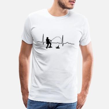 Shop Fishing Heartbeat T Shirts Online Spreadshirt
