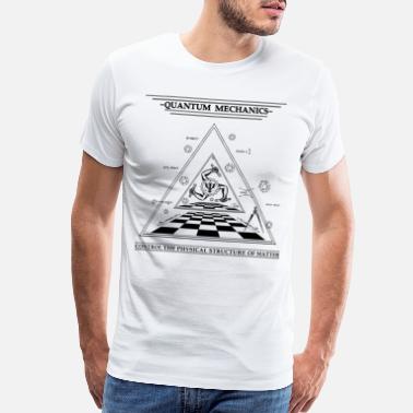 Nerd Quantum Mechanics - Surreal - Men’s Premium T-Shirt