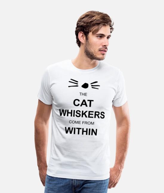 Dan And Phil The Cat Whiskers Come From Within Lad Men S Premium T Shirt Spreadshirt