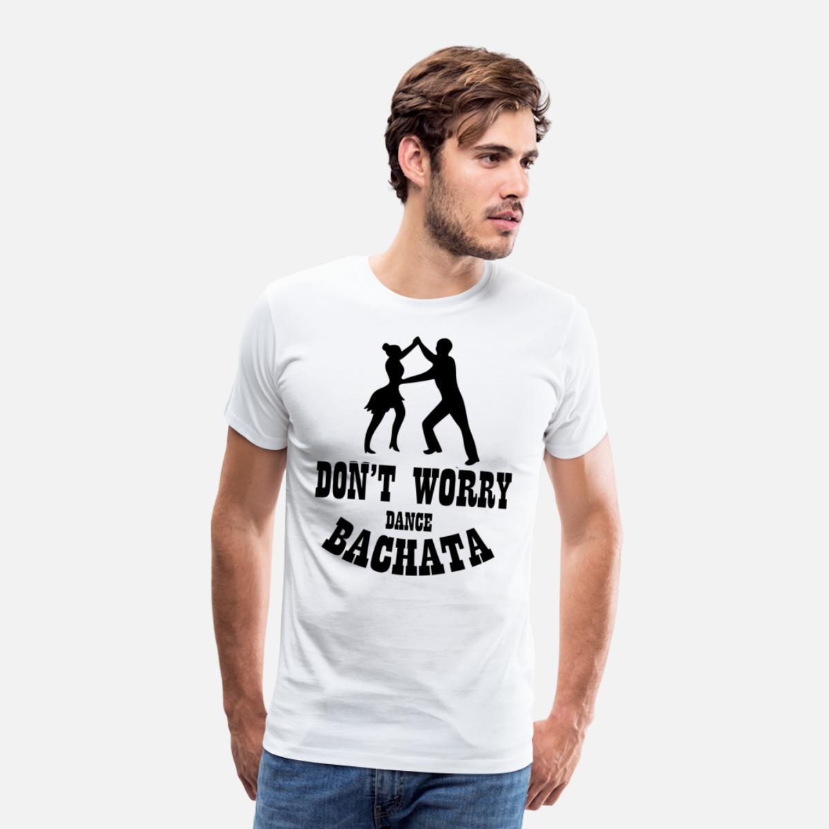 Evolution of Bachata Dancer Funny Printed T shirt