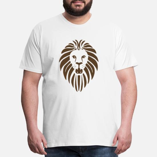 Comical Shirt Mens Lion Face Sweatshirt 