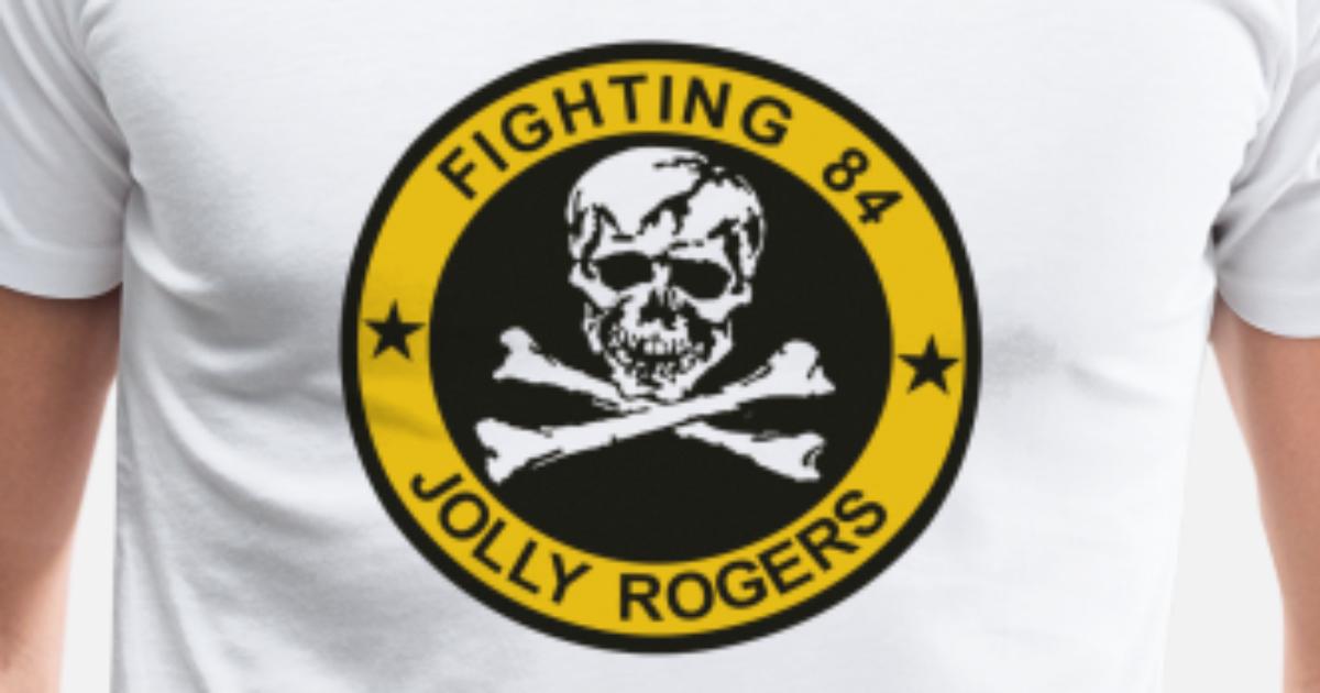 Future of Flight Jolly Rogers Fighting 84 Logo Shirt 