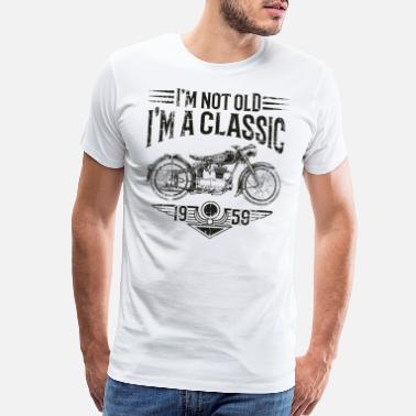 T-Shirt Biker Personalizzato Classiche Rétro Motorino USA Uomo Donna California 