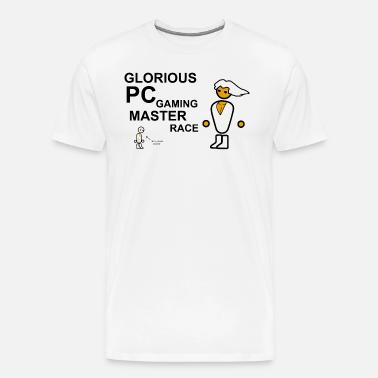 Glorious pc gaming master race' Men's T-Shirt | Spreadshirt