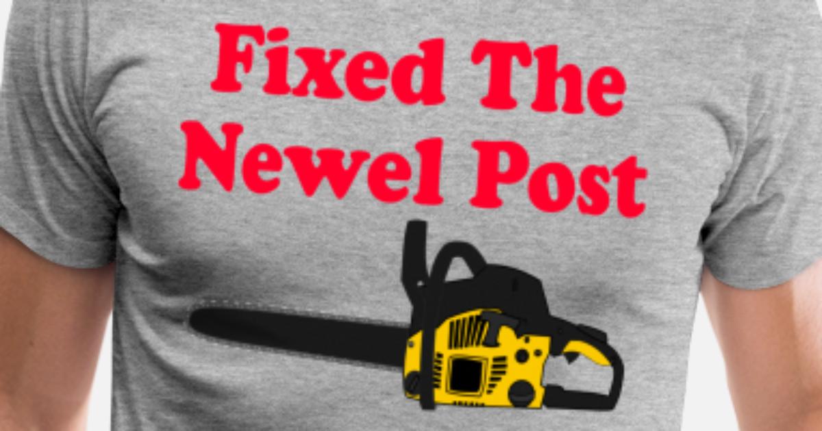 Fixed The Newel Post - Christmas Vacation Men’s Premium T-Shirt | Spreadshirt