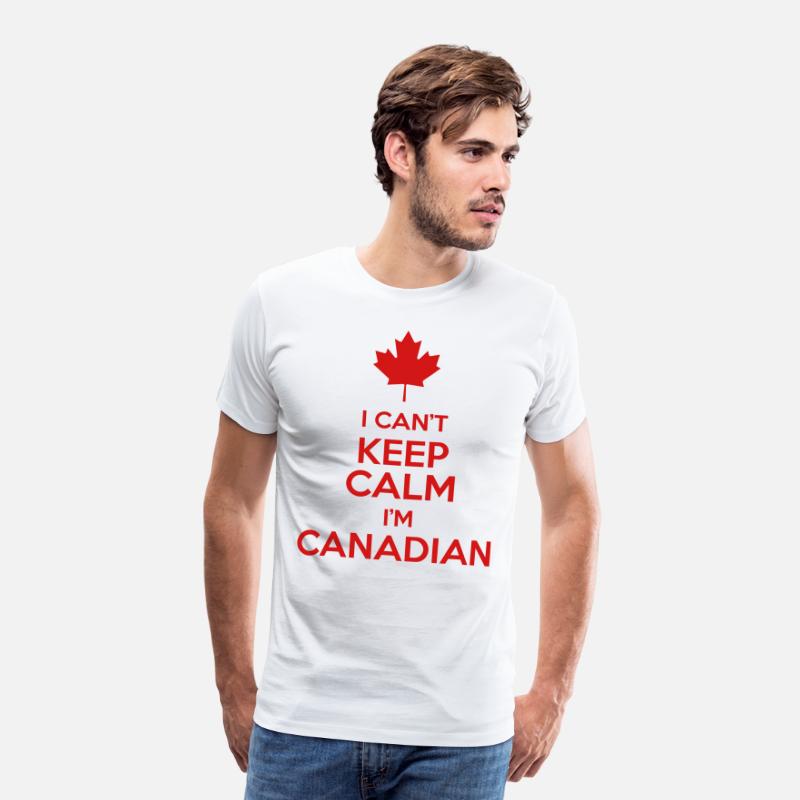 I can't keep calm i'm Canadian t-shirt
