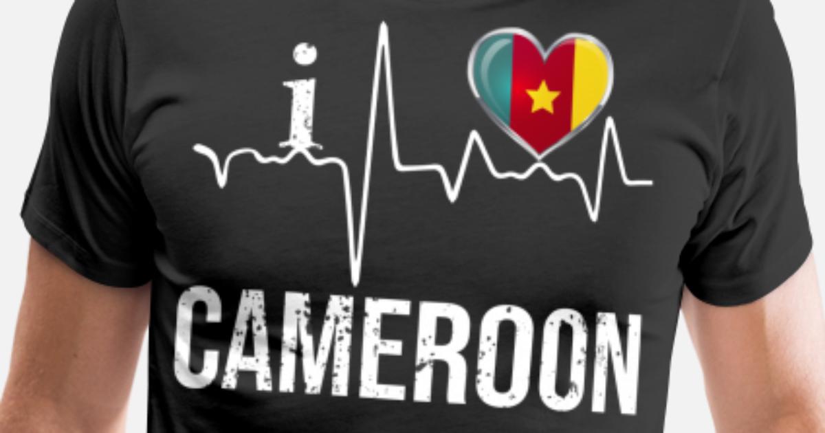 I Love Heart Cameroon T-Shirt 