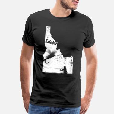 Shop Idaho Fishing T Shirts Online Spreadshirt