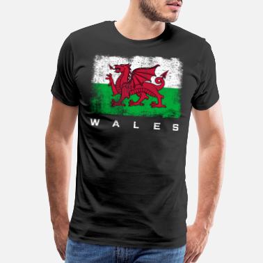 Made In Wales T-SHIRT Welsh Cymru Nation British GB Tee Top Gift birthday funny