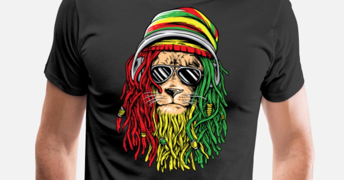 Lion of Judah III t-shirt Bob rasta reggae Marley jamaica rastafari Irie Ska