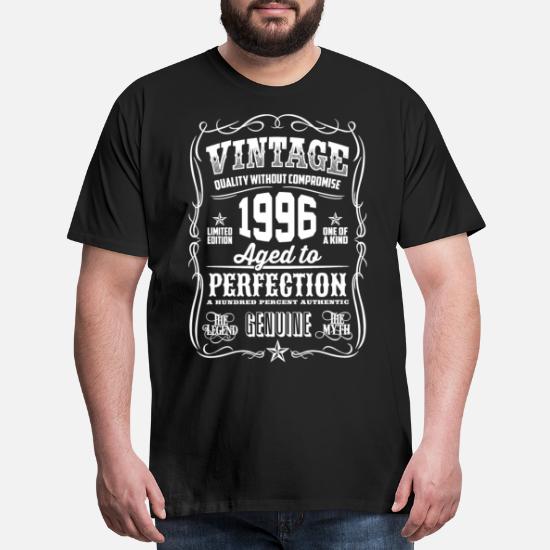 1996 T-Shirt Tenacitee Mens Aged to Perfection 