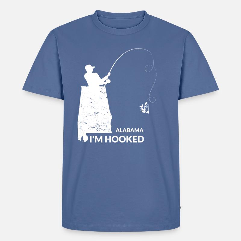 Al Alabama Fishing T Shirt Gift For Fishermen And Men S Premium T Shirt Spreadshirt