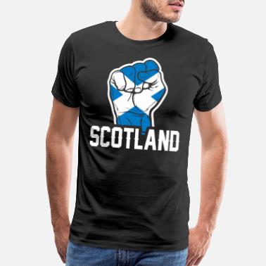 Candymix Andrew Abstract Flag Print Scotland St Mens T Shirt Top T-Shirt