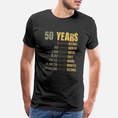 Shop 50th Birthday T Shirts Online Spreadshirt
