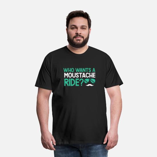 Bearded For Her Pleasure T-Shirt S-5XL Funny Gift Movember Moustache Present