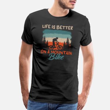 MOUNTAIN LIFE T-shirt Deux randonneurs Taille M L XL Vert Haut Randonnée Escalade temps