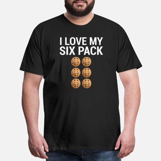 Tshirt six pack is coming funny comedy work S M L XL XXL