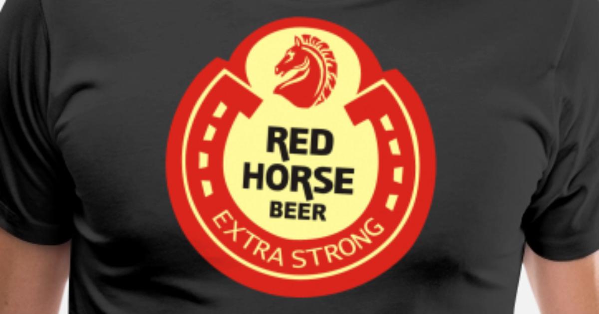 Red Horse Beer Menâs Premium T-Shirt | Spreadshirt
