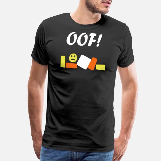 Roblox Oof Men S Premium T Shirt Spreadshirt