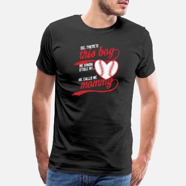 Shop I Heart My Baseball Boyfriend T Shirts Online Spreadshirt