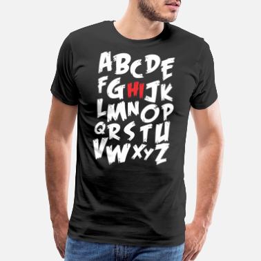 Shop Letters Of The Alphabet T-Shirts online | Spreadshirt