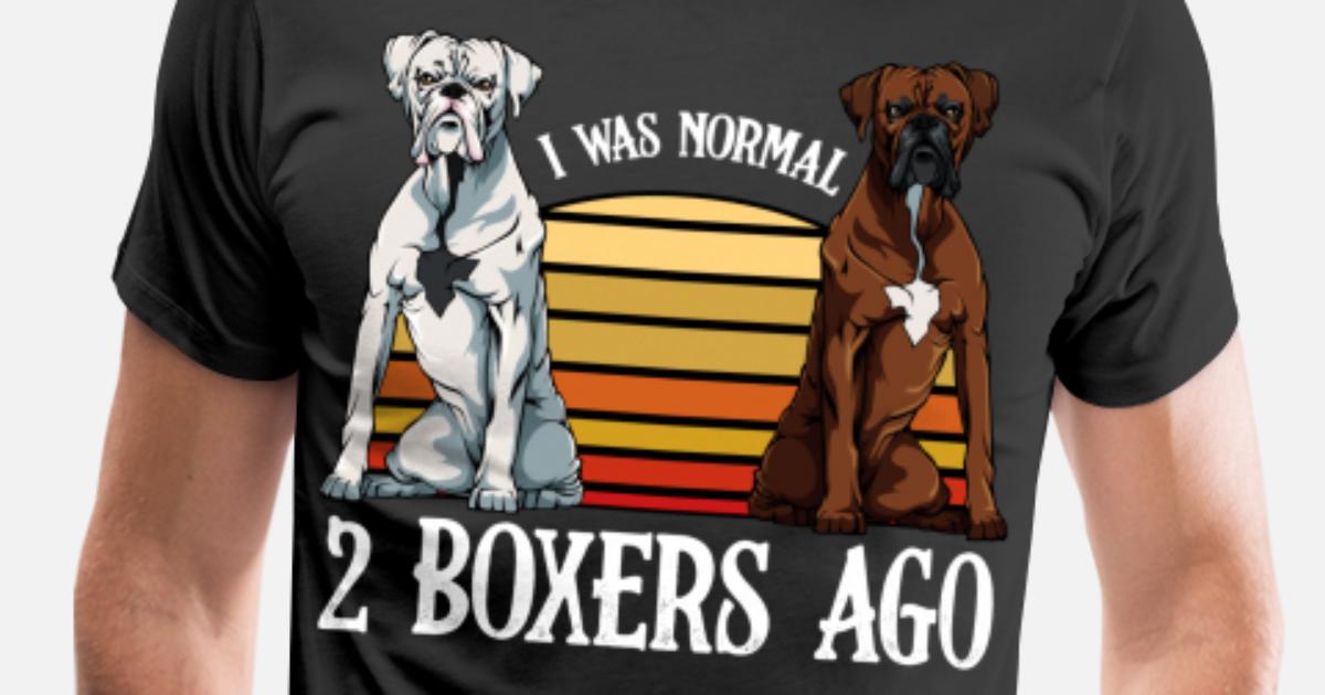 Boxer dog funny sayings dog owner gift' Men's Premium T-Shirt | Spreadshirt