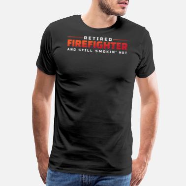 Unisex Retired Firefighter graphic Duty As A Firefighter Never Ends T-shirt