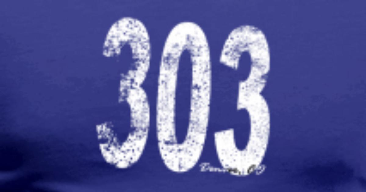 vintage denver area code 303 men s premium t shirt spreadshirt