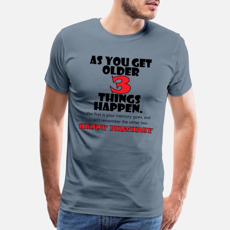 SUPER MENS Birthday Funny Novelty T-Shirt Mens tee TShirt I1 