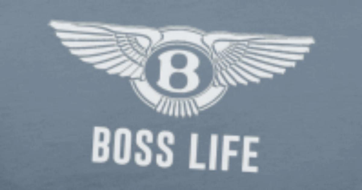 'Marvelous Boss Life Bentley Wings XQ342 Best Trend' Men’s Premium T