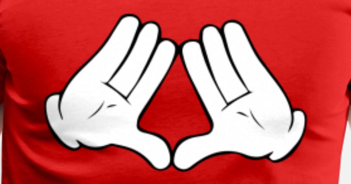 Mickey Mouse Diamond Hands Men’s Premium TShirt Spreadshirt