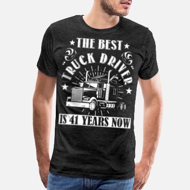 T Shirt Old Truck Driver Gift Birthday Trucker Present Grumpy Tee Truck S-3XL