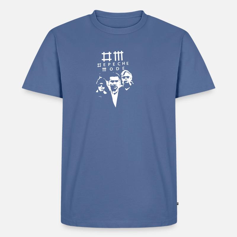 Depeche Mode Dave Gahan Martin Gore Andy Fletcher Men S Premium T Shirt Steel Green